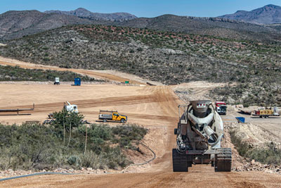 Concrete Chutes, Rubber Tracked Crawler Carriers