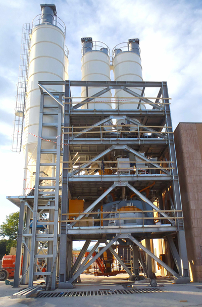 A Rotoconix 1500-anchored batch plant will be used for premium architectural precast panels at Italy’s Styl-Comp, whose mission centers on “a highly skilled implementation of client and designer requirements, blending technology and aesthetics.”