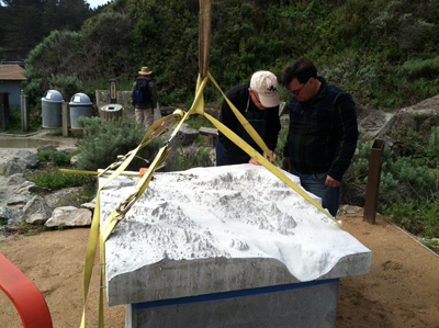 Central Concrete Supply Co., the northern California business of U.S. Concrete Inc., has left its signature on a finely detailed, 3D model of the Point Lobos State Marine Reserve, located south of Monterey along the central coast of California.