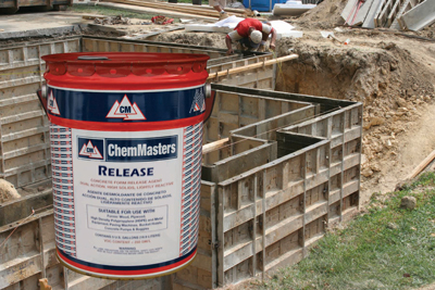 “Release” is a general-purpose concrete form agent of mineral oil and petroleum product composition. Its dual action formulation is lightly reactive with improved barrier characteristics.