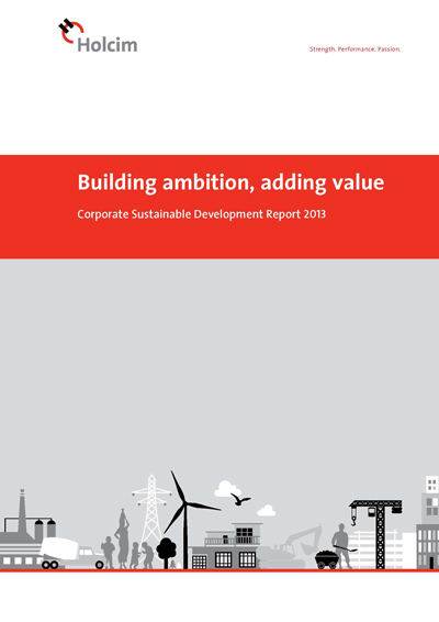 Holcim Group’s 2013 Corporate Sustainability Report