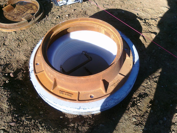 Protective Manhole, Grade Ring Liners – Concrete Products