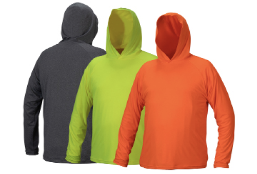 High-visibility hoodies
