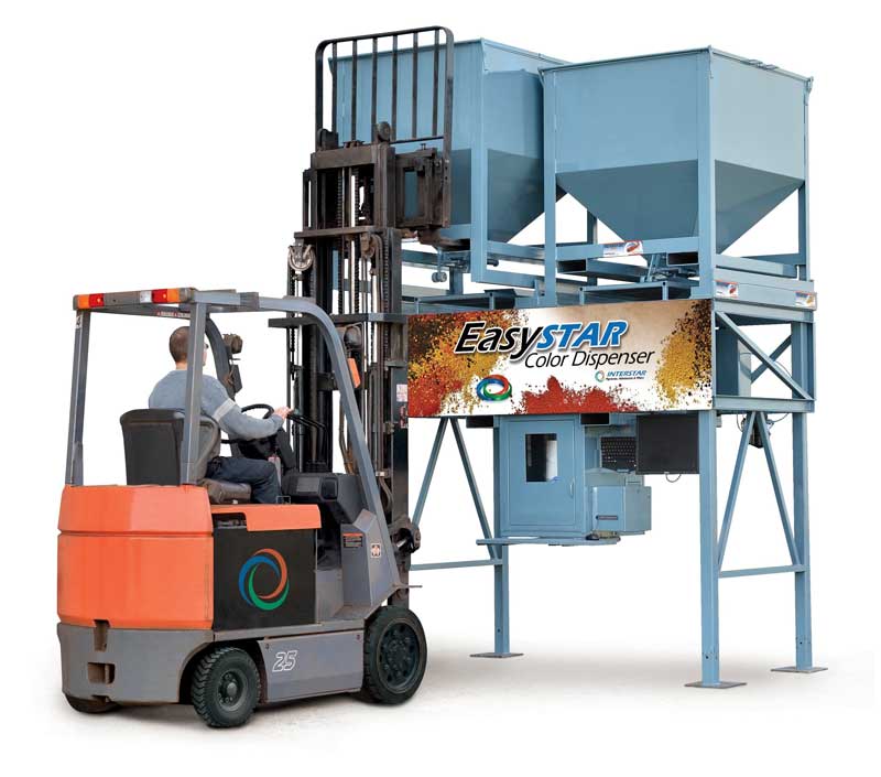 Through 30-plus years in materials development and dispensing equipment, Interstar has especially excelled in decorative concrete applications.